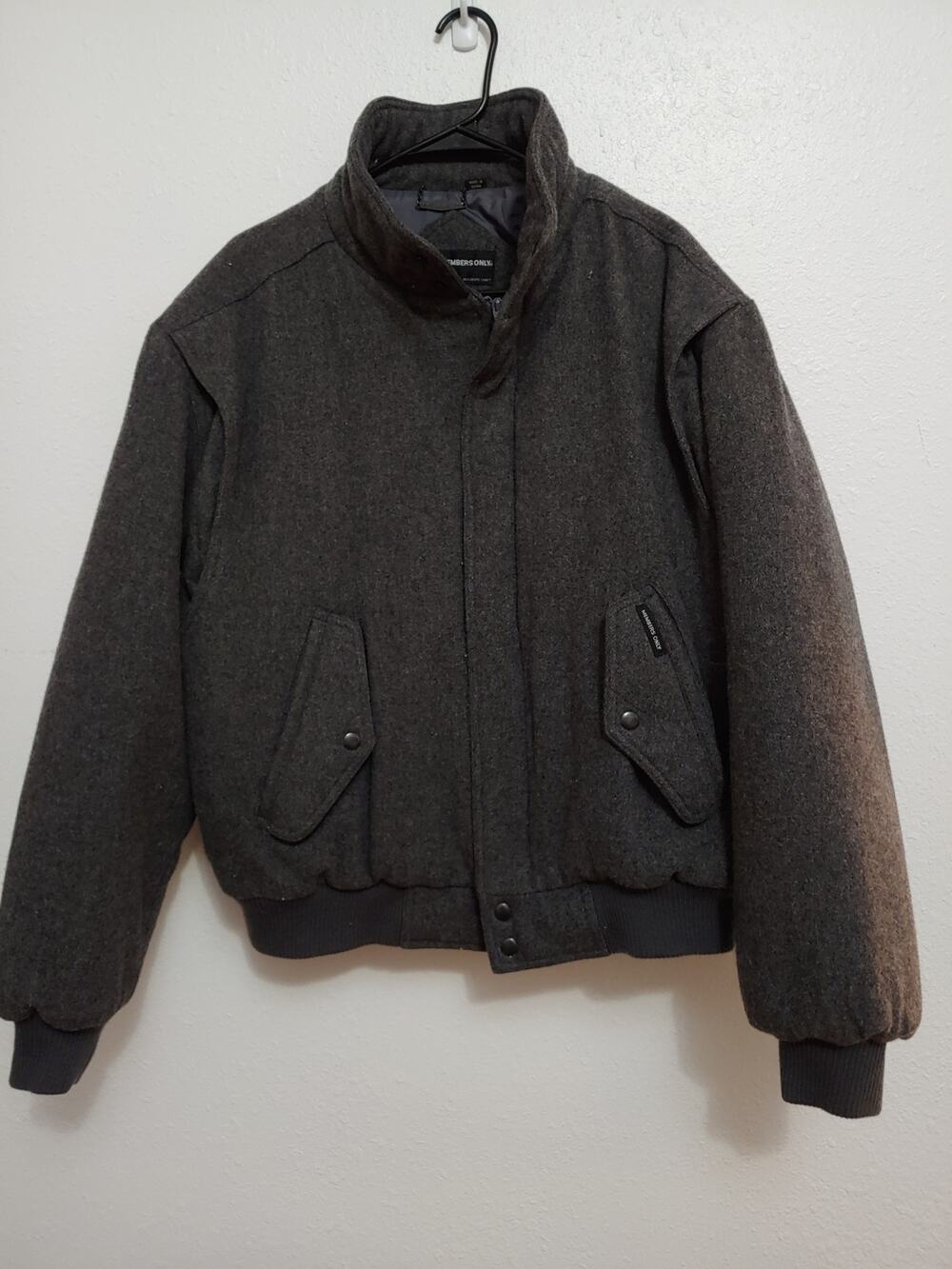 Vintage Mens Members Only Wool Coat s 44